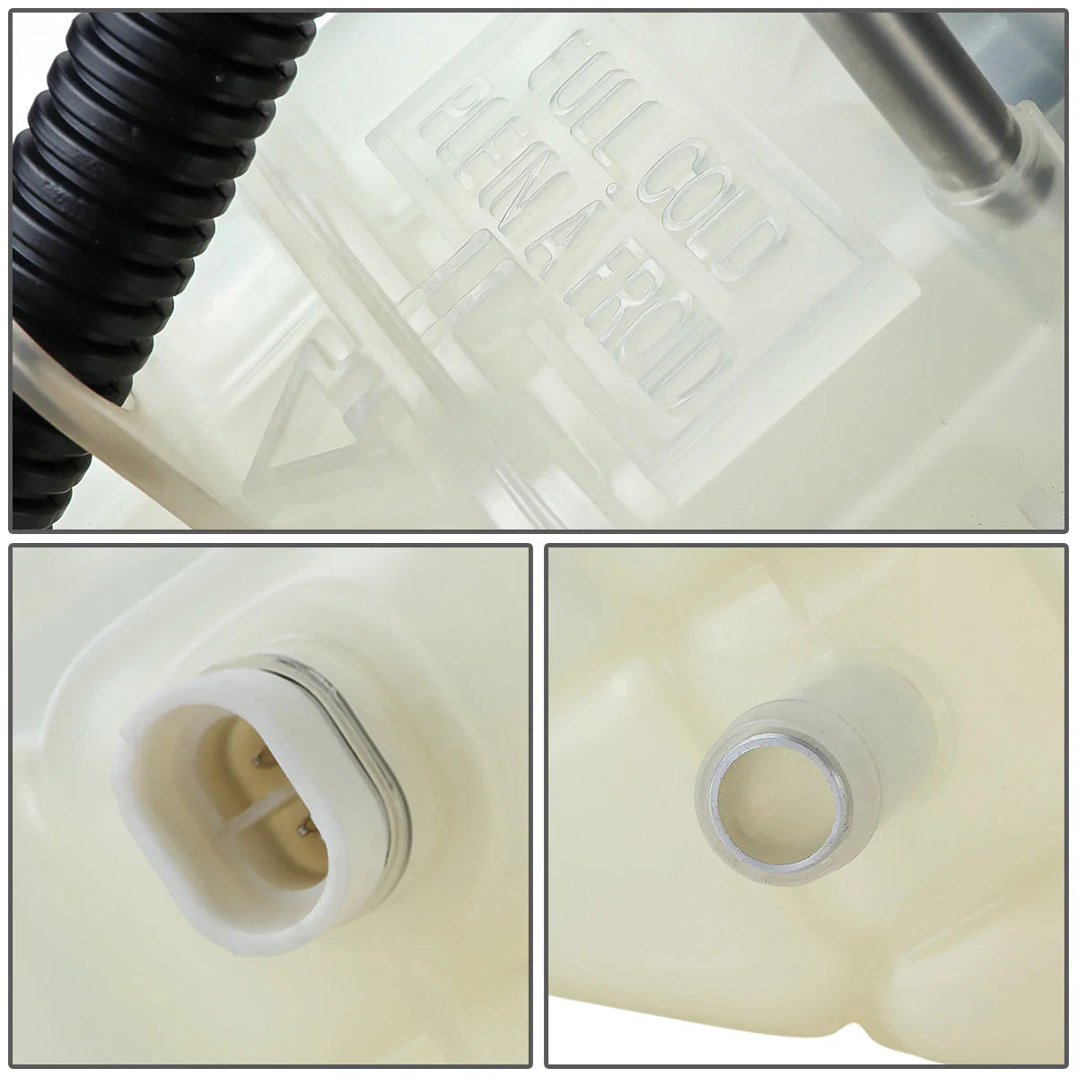 04-06 Chevy Malibu Pontiac G6 3.5L 3.9L Coolant Overflow Reservoir w/ Cap