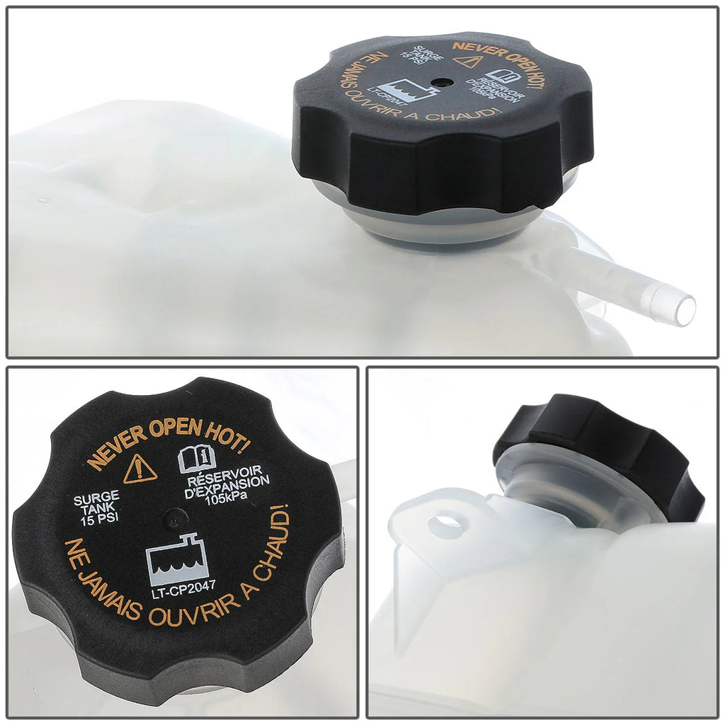 07-12 Chevy Malibu Pontiac G6 Saturn Aura Coolant Overflow Reservoir w/ Cap