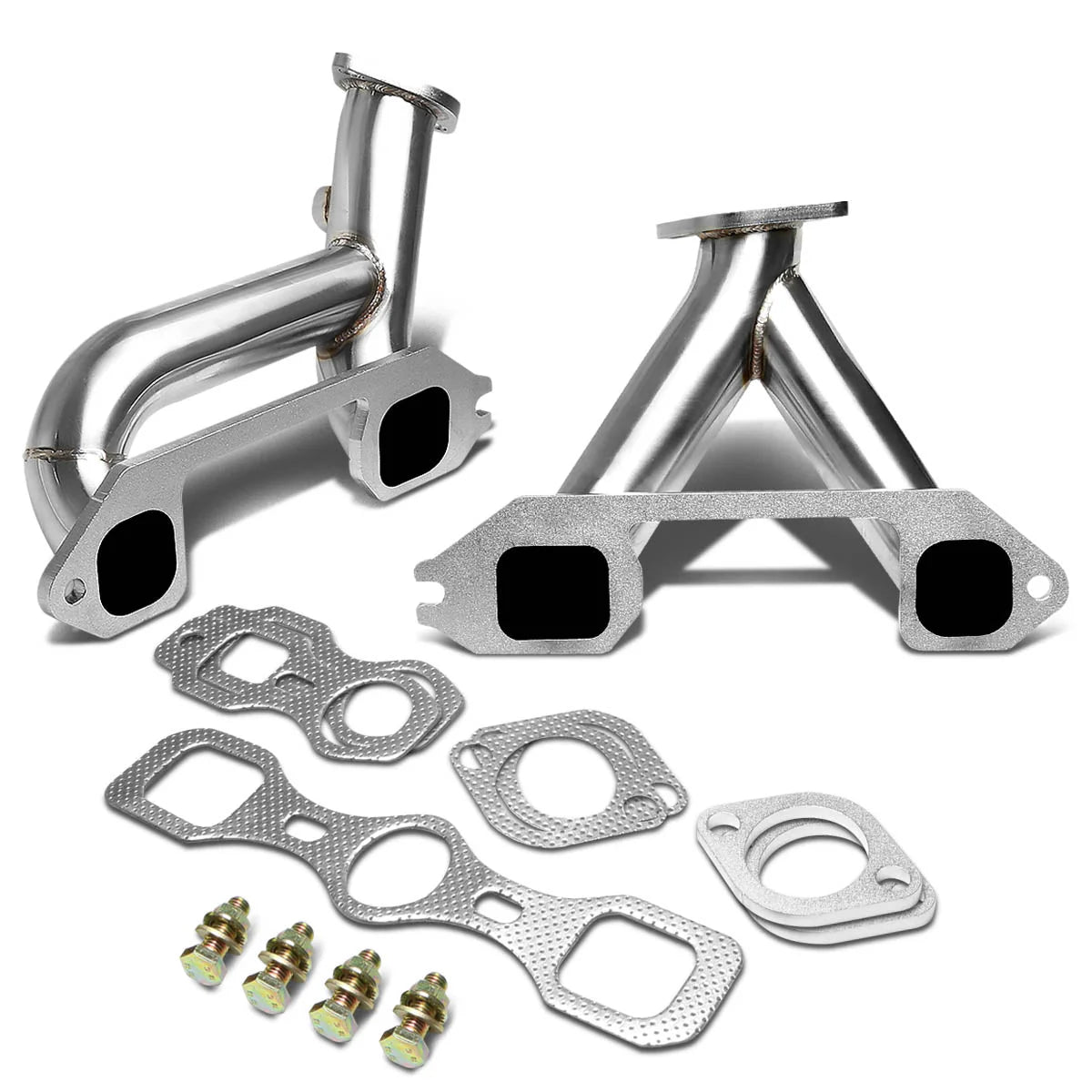 37-62 Chevy 6-Cyl 216 235 261 3.8L 3.9L 4.3L Exhaust Header - Stainless Steel