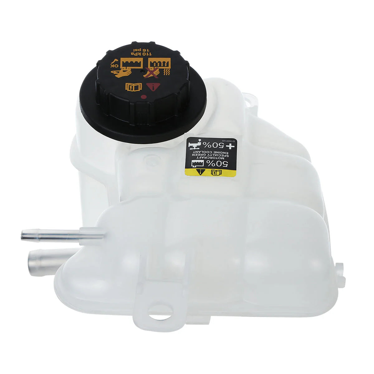 10-12 Ford Fusion Mercury Milan 2.5L 3.0L Coolant Overflow Reservoir w/ Cap
