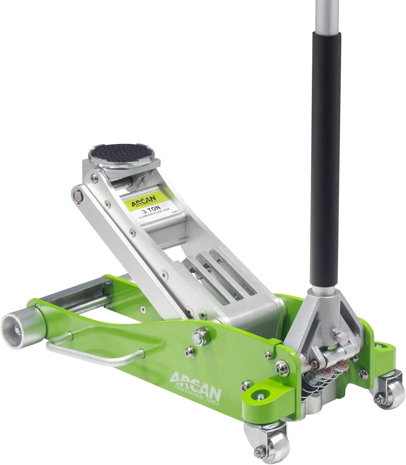 2026 Tools 3-Ton Quick Rise Aluminum Floor Jack with Dual Pump Pistons & Reinforced Lifting Arm (A20018_A20019)