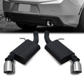 Axle-Back Exhaust System w/4 in. OD Stainless Steel Muffler Tip 16-19 Chevy Camaro SS 6.2L