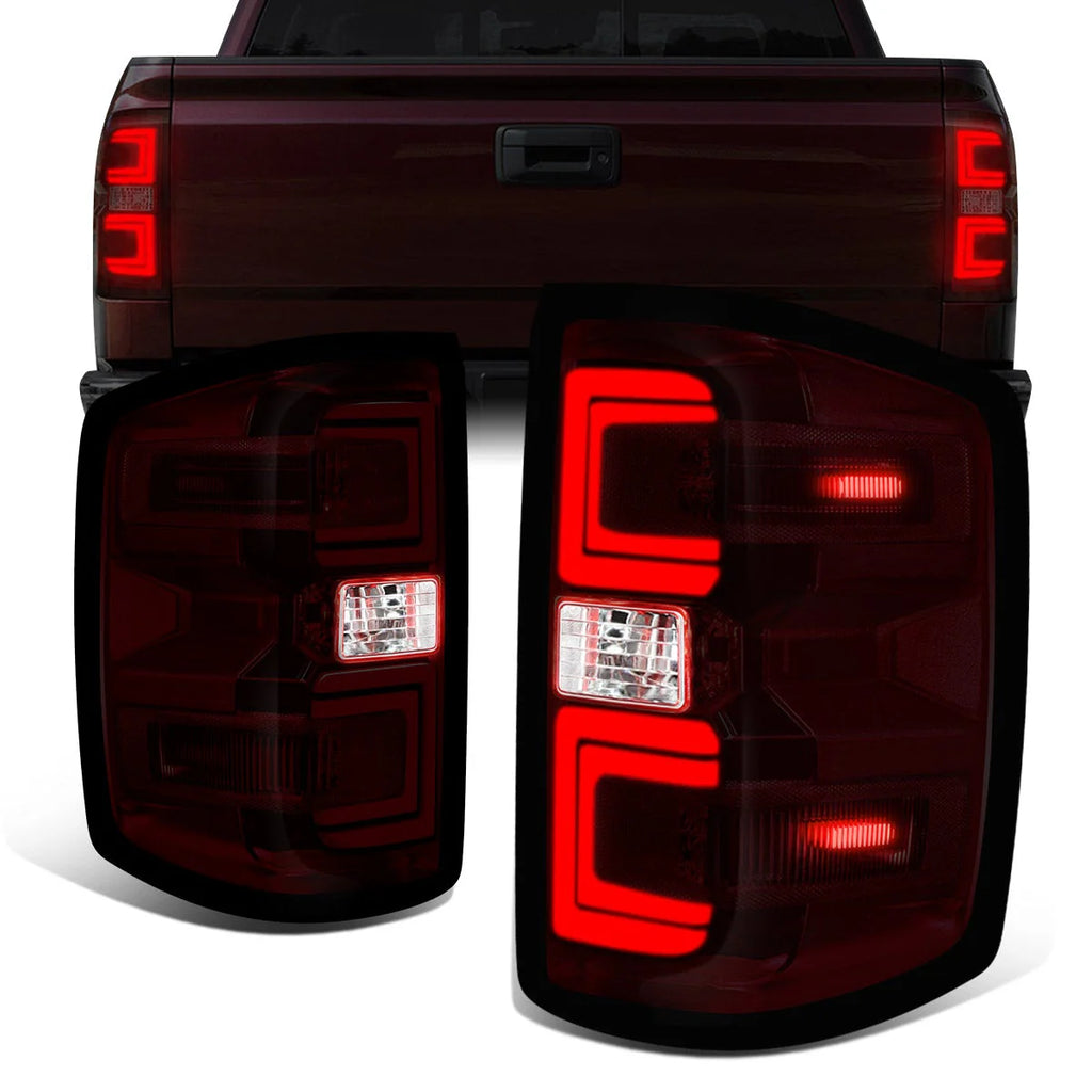 LED Brake Tail Lights 14-19 Chevy Silverado 1500 2500HD 3500HD