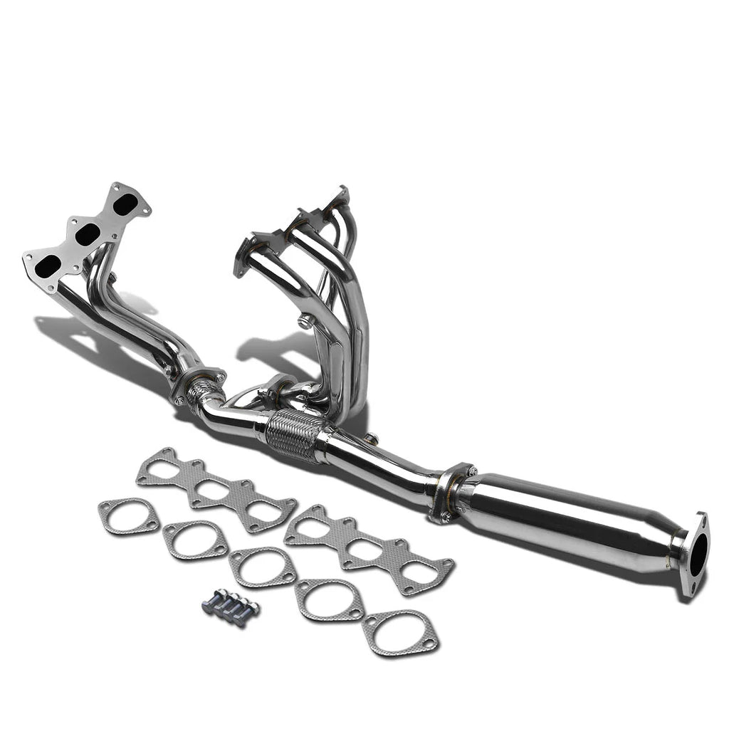 03-06 Hyundai Tiburon 2.7L V6 6-2-1 Shorty Exhaust Headers - Stainless Steel