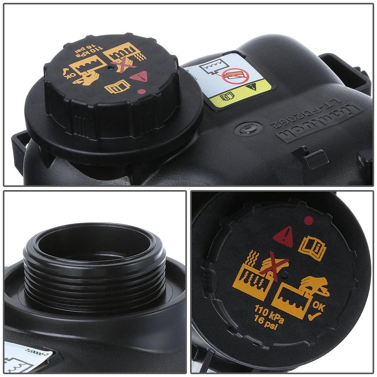 08-19 Ford Taurus Explorer 3.5T Coolant Overflow Reservoir w/ Cap