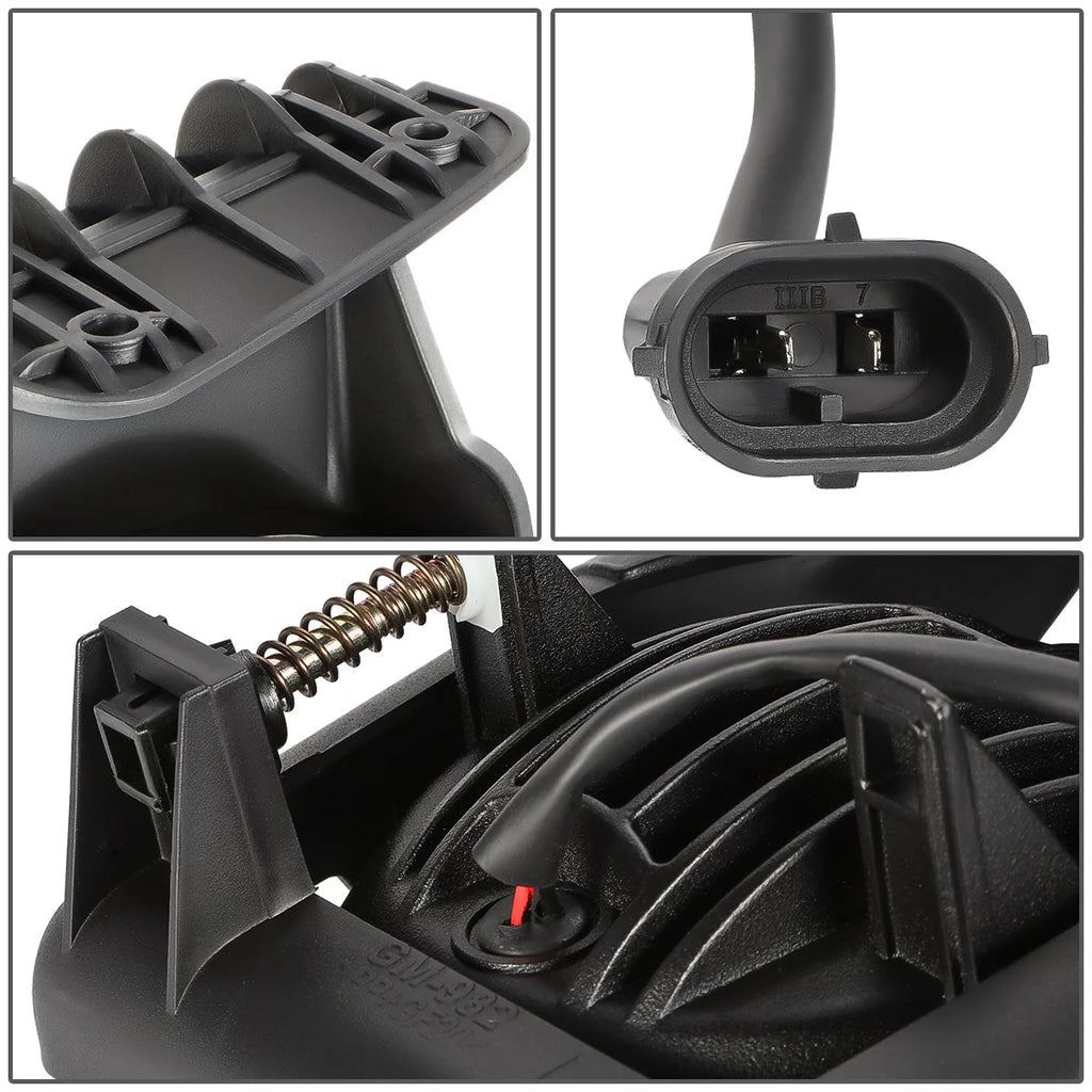LED Halo Projector Fog Lights w/ Switch Wiring Harness 03-07 GMC Sierra 1500-3500 Classic