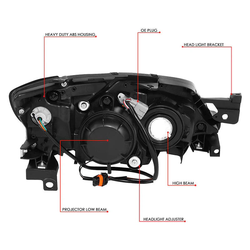 Factory Style Projector Headlights 08-11 Subaru Impreza