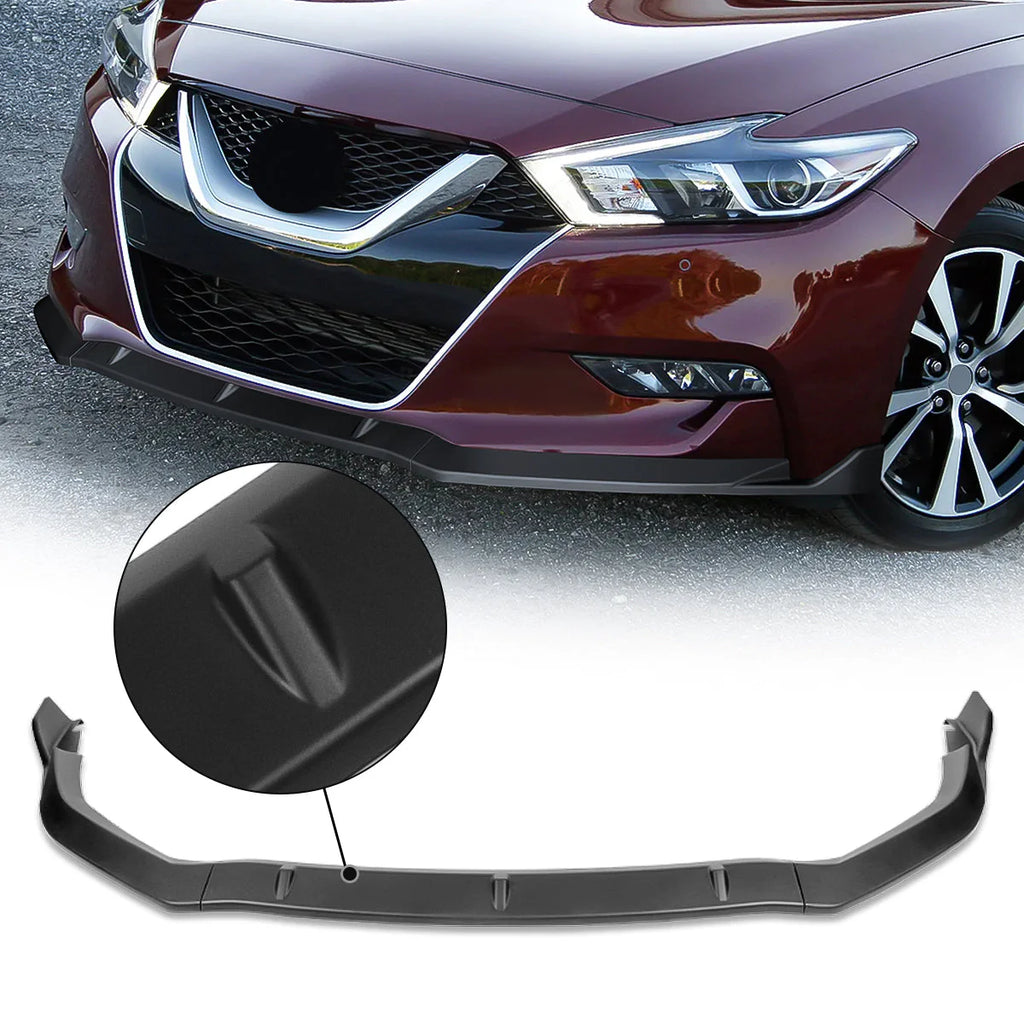 GT-Style Front Lip Spoiler 16-18 Nissan Maxima GT-Style Front Lip Spoiler