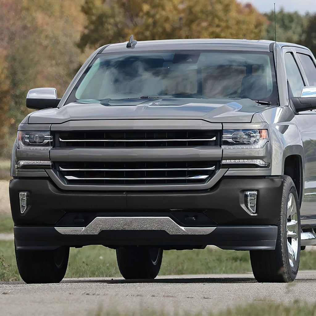 Modular Style Front Bumper (w/Fog Light Holes) 16-19 Chevy Silverado 1500 LD