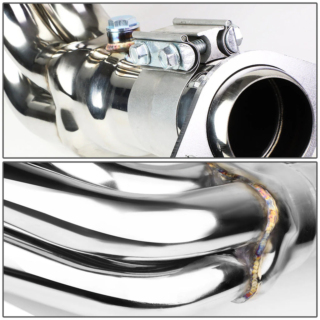 04-07 Cadillac CTS V8 4-1 Long Tube Exhaust Headers - Stainless Steel