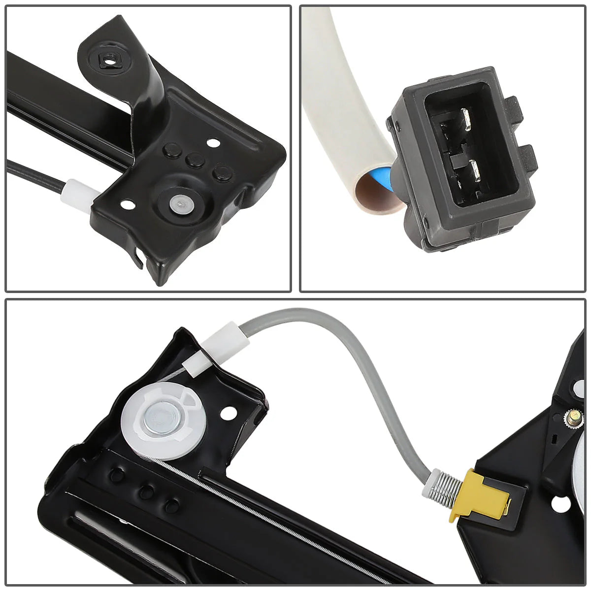 02-05 Land Rover Freelander Power Window Regulator w/Motor - Front Right Passenger Side