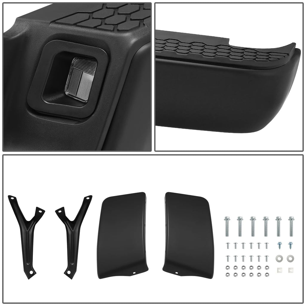 Modular Style Rear Step Bumper License Plate Lights 09-19 Dodge/Ram 1500 2500 3500