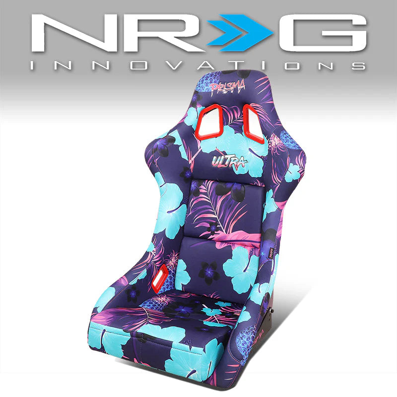 Vegan Satin Fixed Back Racing Bucket Seat Universal