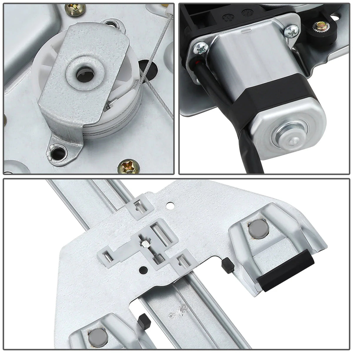 07-14 Cadillac Escalade Chevy Tahoe GMC Yukon Power Window Regulator w/Motor - Rear Right Side