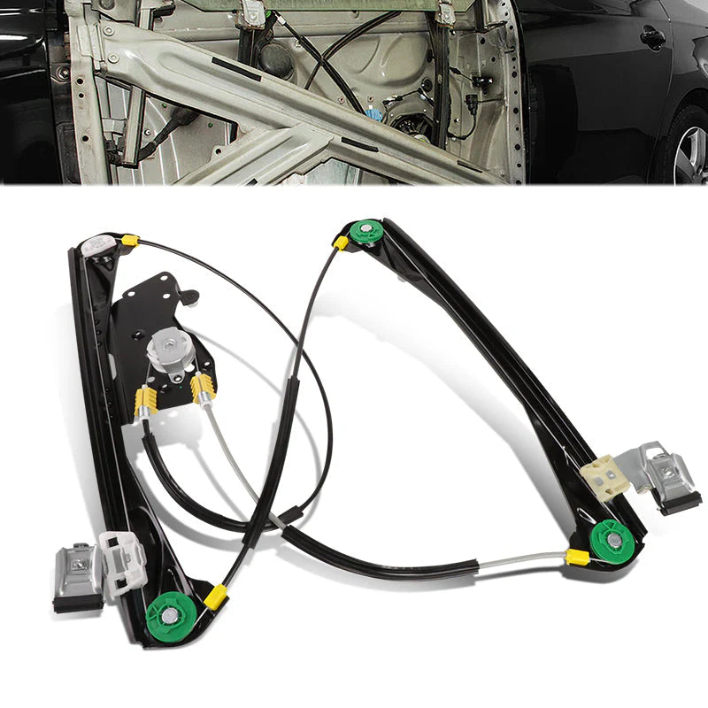 03-06 Lincoln LS Power Window Regulator w/o Motor - Front Right Passenger Side