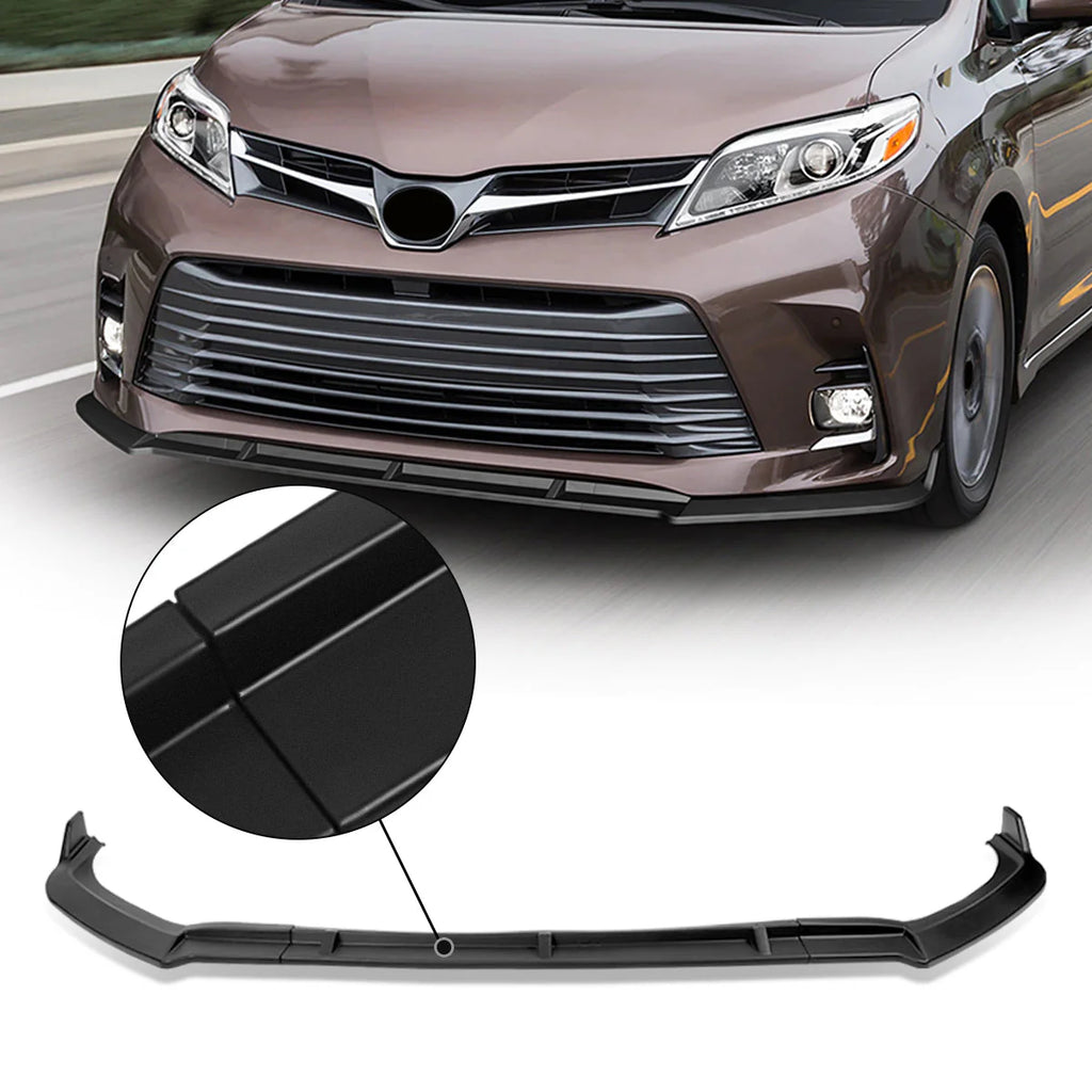 MP-Style Front Bumper Lip 18-20 Toyota Sienna
