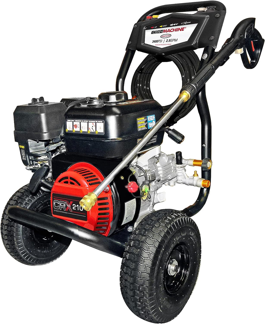 2026 Cleaning CM61083 Clean Machine 3400 PSI Gas Pressure Washer