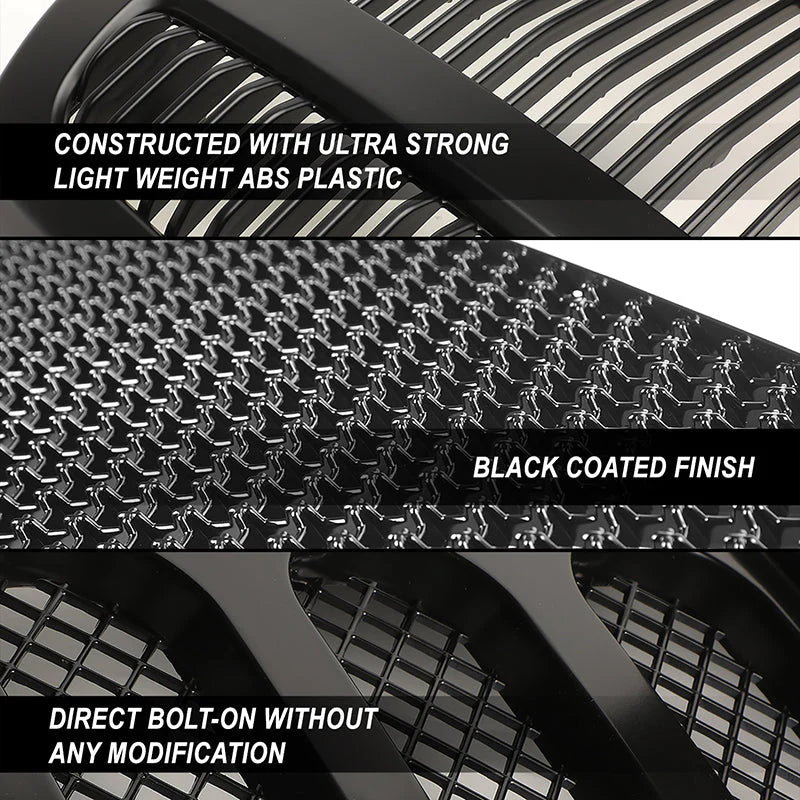 Front Bumper Grille 92-97 Ford F150 / F250 / F350