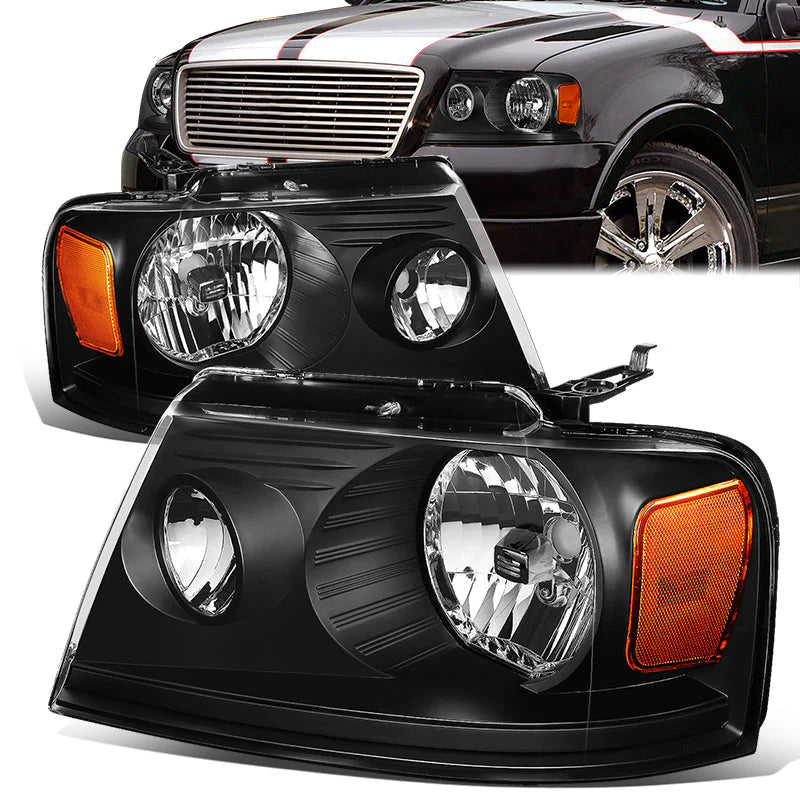 Factory Style Headlights 04-08 Ford F-150, 06-08 Lincoln Mark LT