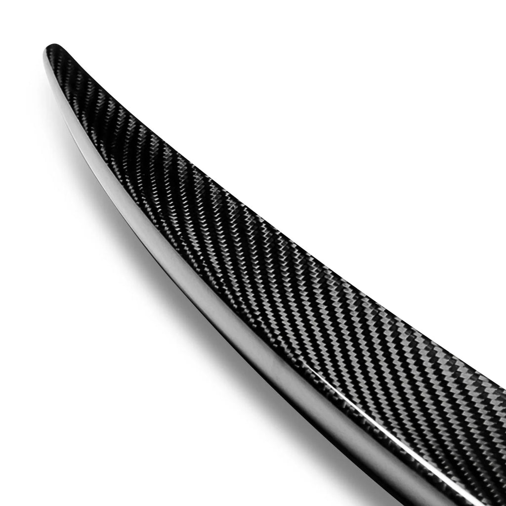 OE-Style Carbon Fiber Rear Trunk Lid Spoiler 17-22 Tesla 3
