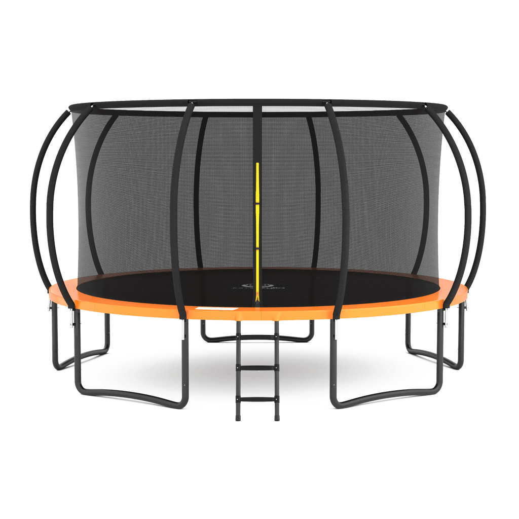2026 16FT Trampoline with Enclosure & Double Color Pad Cover
