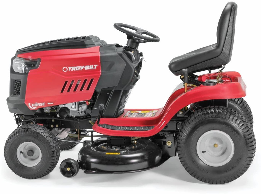 2026 Troy-Bilt Horse 42′′ Hydrostatic Lawn Riding Mower, 579cc Engine, High Back Seat, 2-Year Warranty