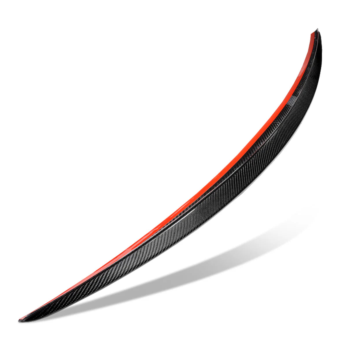 P-Type Carbon Fiber Rear Trunk Lid Spoiler 14-20 Mercedes-Benz S63 S65 AMG S600L Sedan