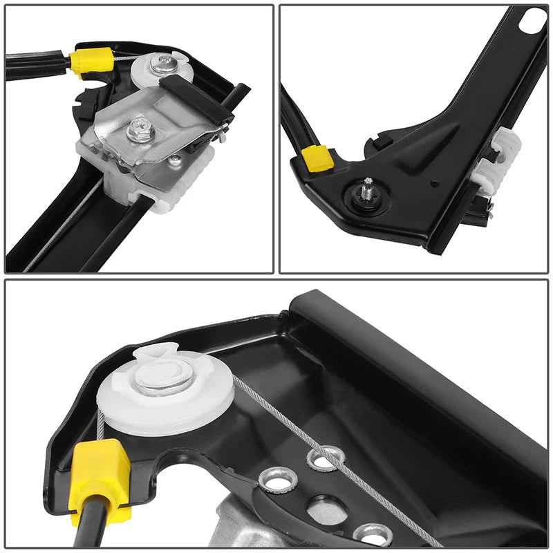 05-14 Volkswagen Jetta Bora Power Window Regulator w/o Motor - Front Right Passenger Side