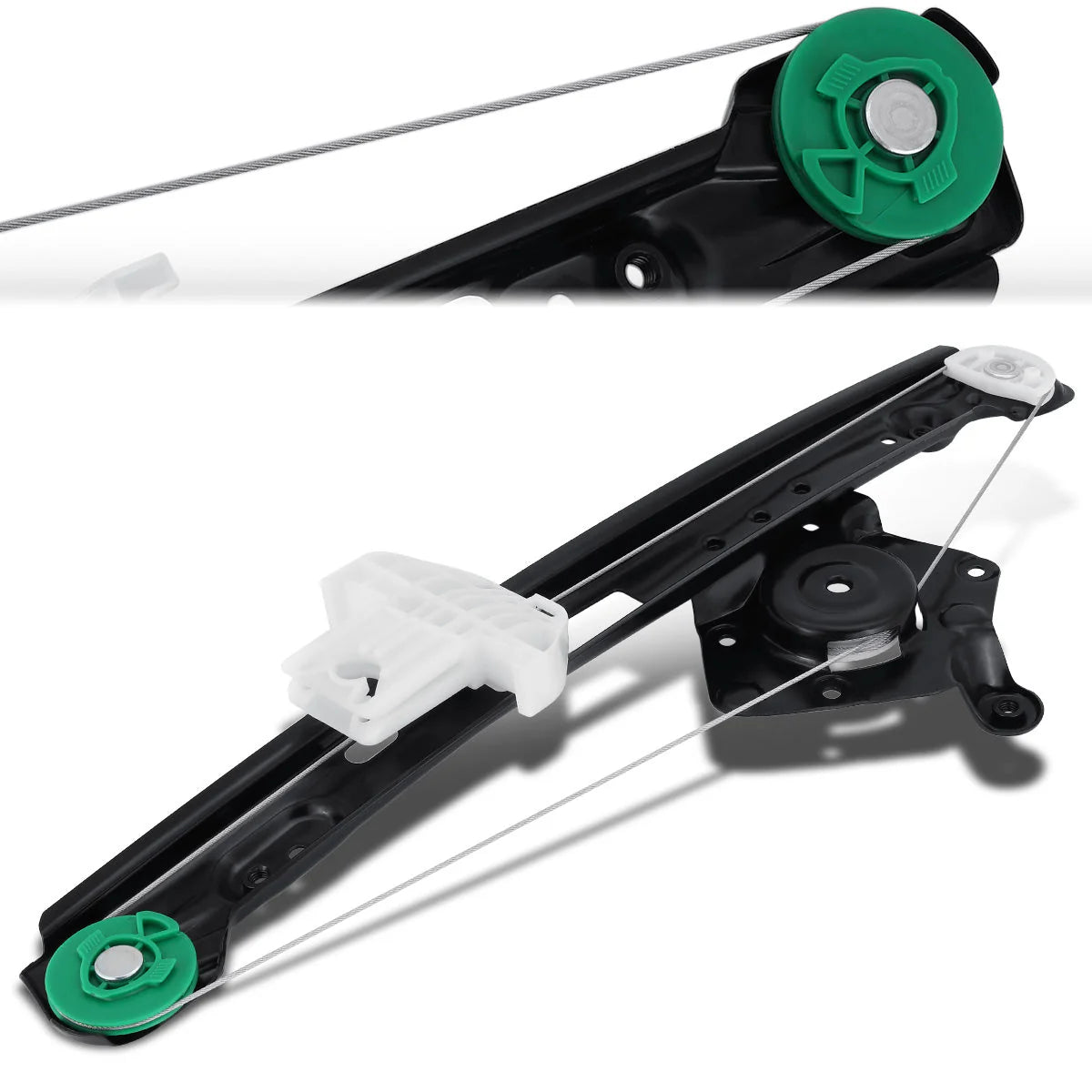 00-07 Ford Focus Power Window Regulator w/o Motor - Rear Left Driver Side
