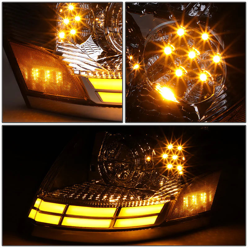 Full LED Switchback Headlights 03-17 Volvo VN VNL VNM VNX