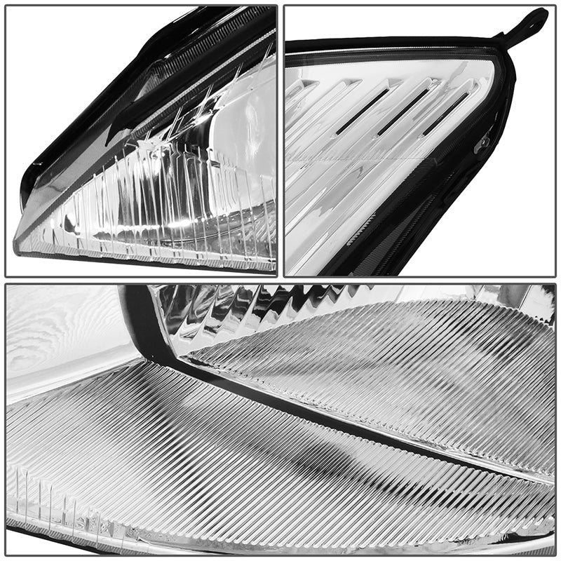 Factory Style Headlights 03-04 Ford Focus