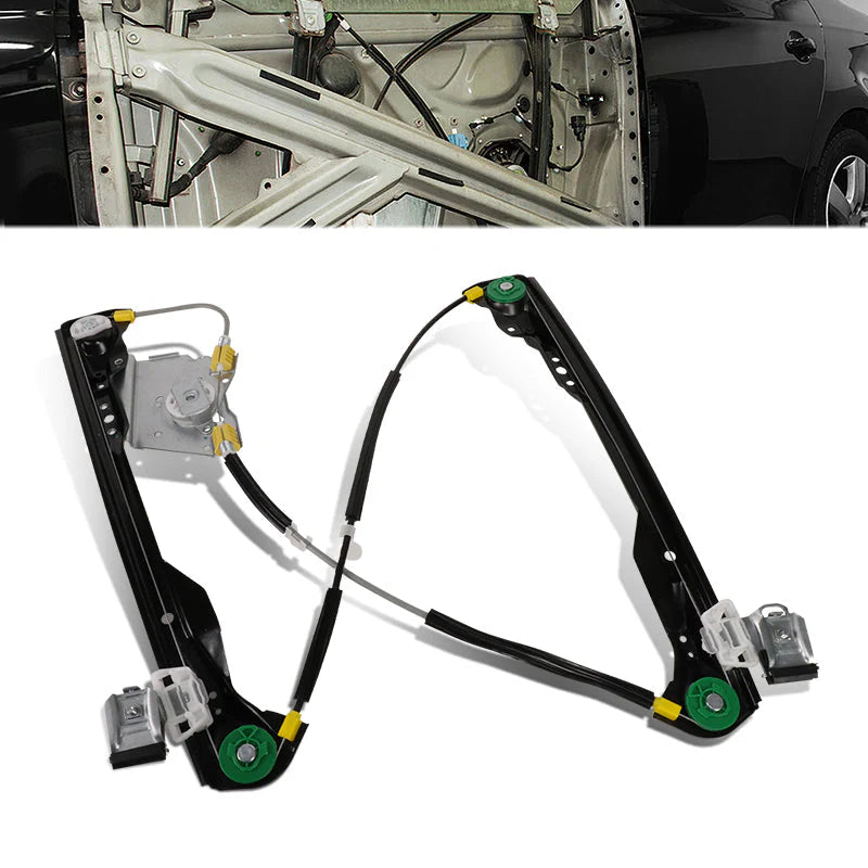 00-07 Ford Focus 4-Dr/ 5-Dr Power Window Regulator w/o Motor - Front Right Passenger Side