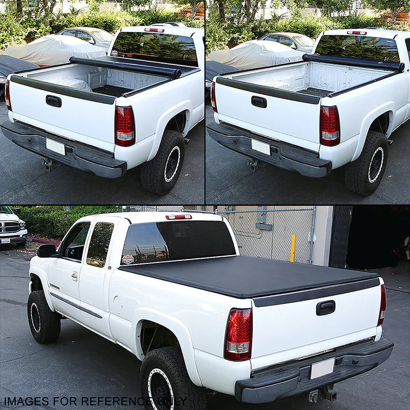 5.5 ft. Bed Soft Roll-Up Tonneau Cover 22-24 Toyota Tundra