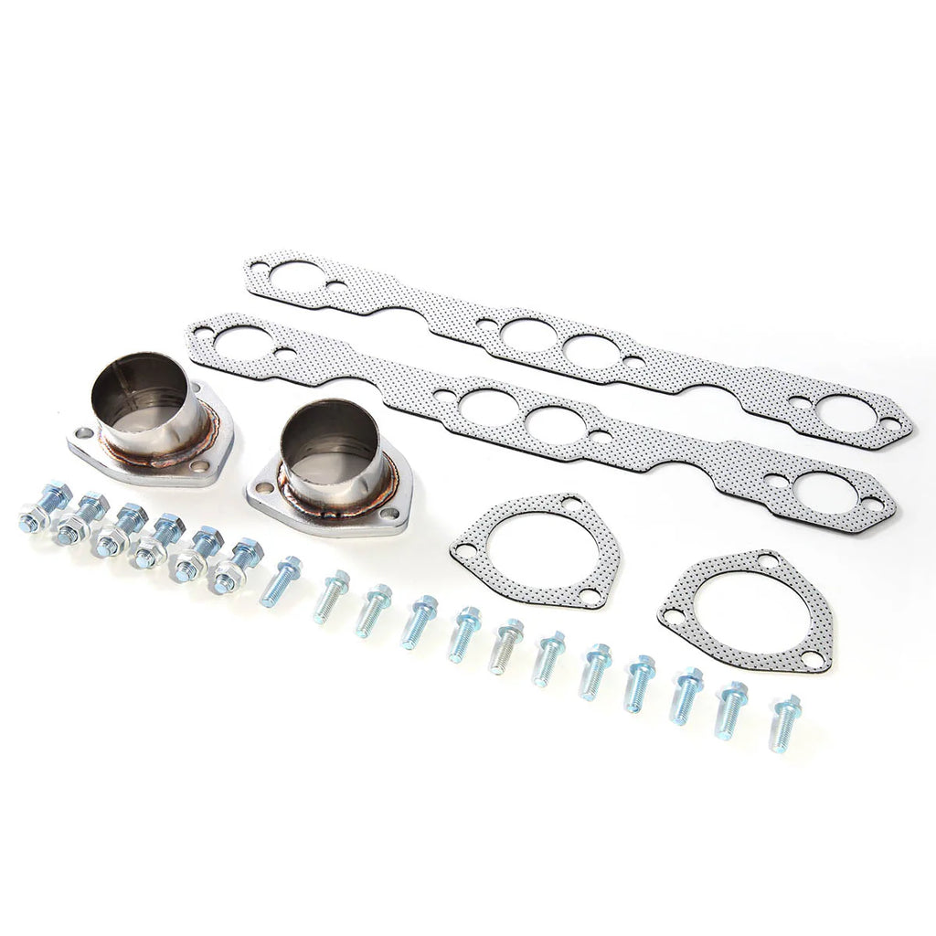 55-57 Chevy Small Block SBC 265 283 Tri-5 Shorty Exhaust Headers - Stainless Steel