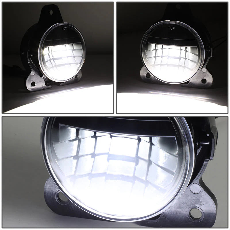 LED Clear Lens Fog Lights 18-20 Volvo VNR 300 400 640