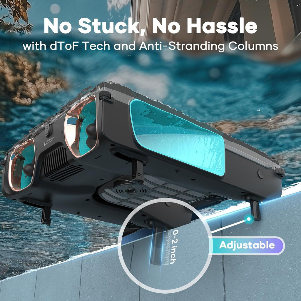 2026 AIPER Surfer S2 Solar Pool Skimmer with APP Support, 24/7 Cleaning, Dual Charging Modes, Smart Obstacle Avoidance, Ideal for All Swimming Pool Types
