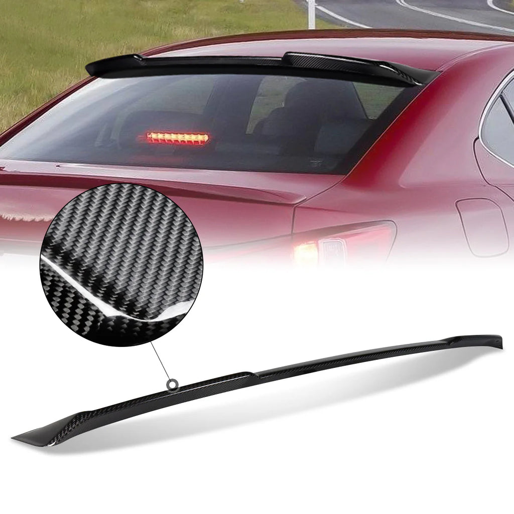 06-13 Lexus IS250 IS350 Sedan Rear Window Roof Spoiler - Carbon Fiber