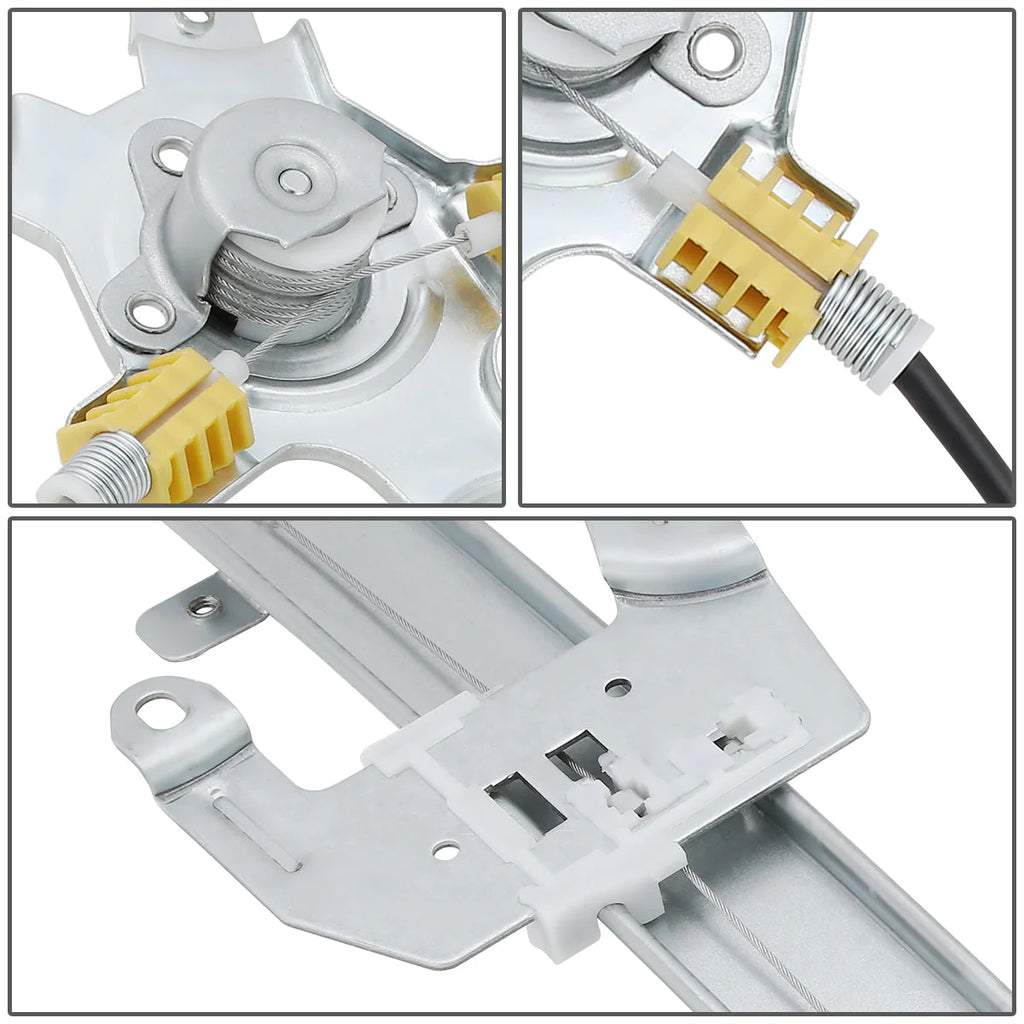 91-94 Nissan Sentra 91-12 Tsuru Sedan/ Wagon Manual Window Regulator - Rear Right Passenger Side