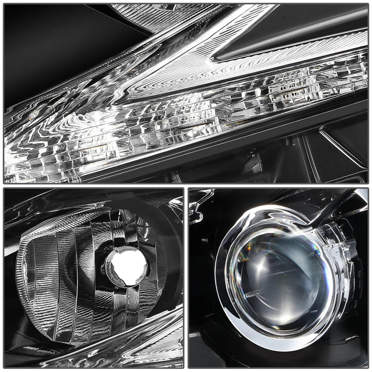 Factory Style LED DRL Projector Headlight (Left) 16-18 Lexus ES300H, Lexus ES350