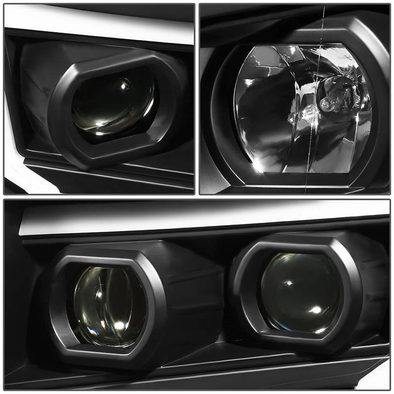 LED DRL Projector Headlights 16-22 Nissan Titan XD