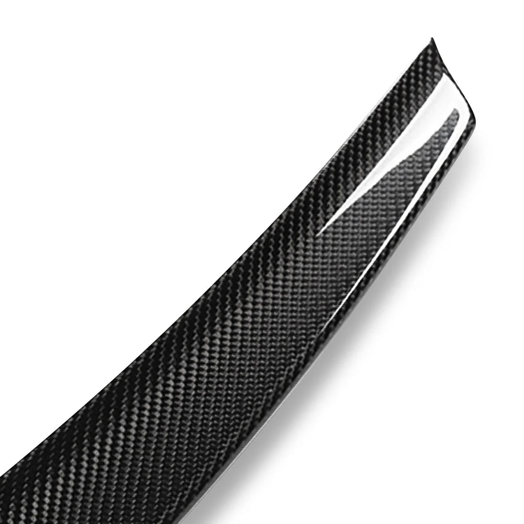 V-Style Carbon Fiber Rear Trunk Lid Spoiler 13-16 Audi A4 Quattro Sedan