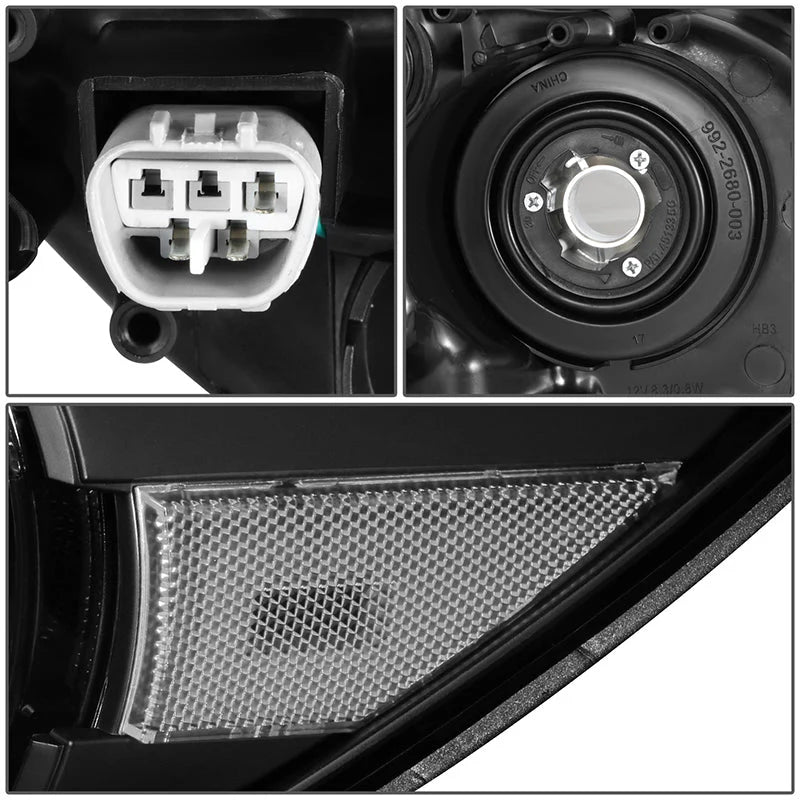 LED DRL Projector Headlights 13-15 Lexus ES300h, ES350
