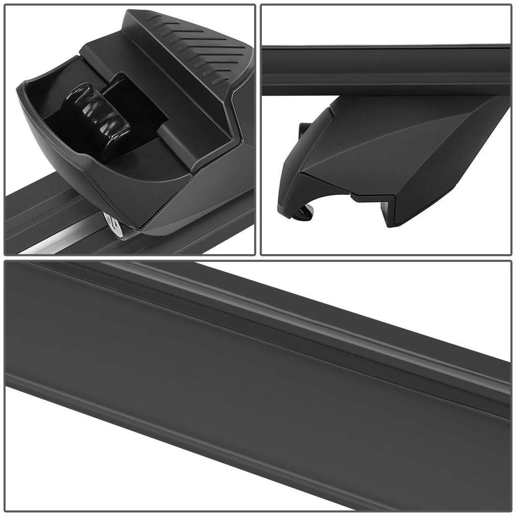 49 in. Adjustable Roof Rack Cargo CarrierCross Bar Fits Vehicles w/ Non Round Roof Rails