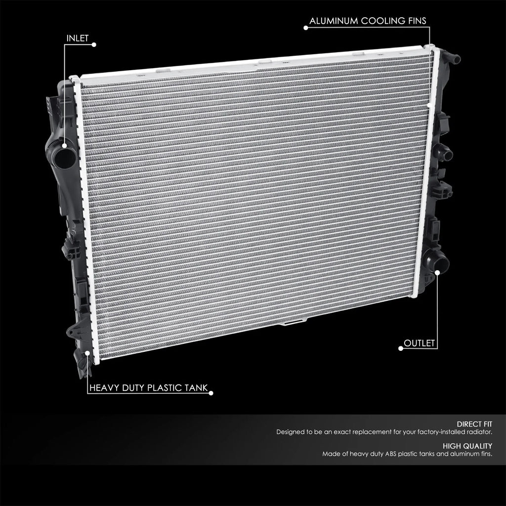 13027 Replacement Radiator 15-17 Mercedes-Benz S550E S600, 14-17 S550 S63 Amg