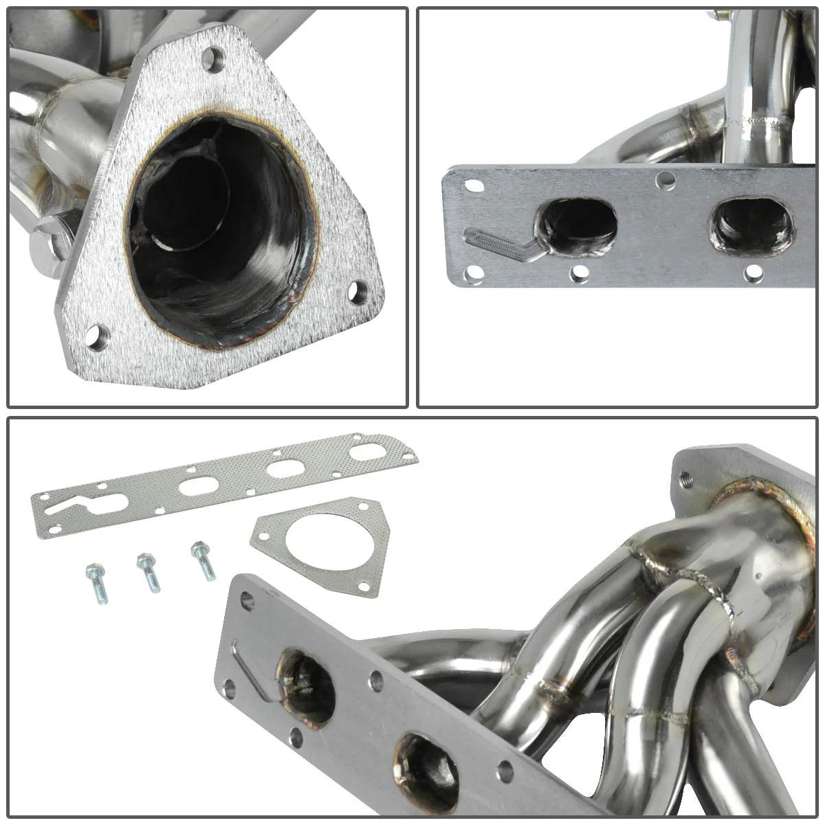 05-10 Chevy Cobalt HHR 04-07 Saturn Ion-1 2.2L 2.4L Non-Turbo 4-1 Exhaust Header - Stainless Steel