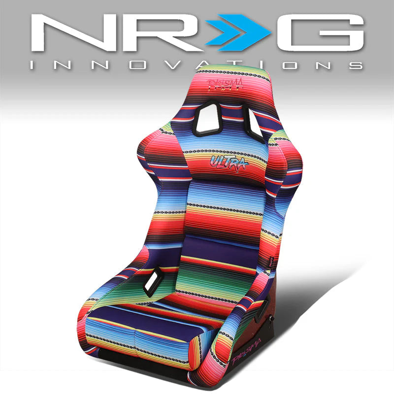 Vegan Micro Fiber Racing Seat w/Mount Bracket Universal