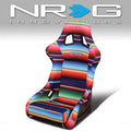 Vegan Micro Fiber Racing Seat w/Mount Bracket Universal