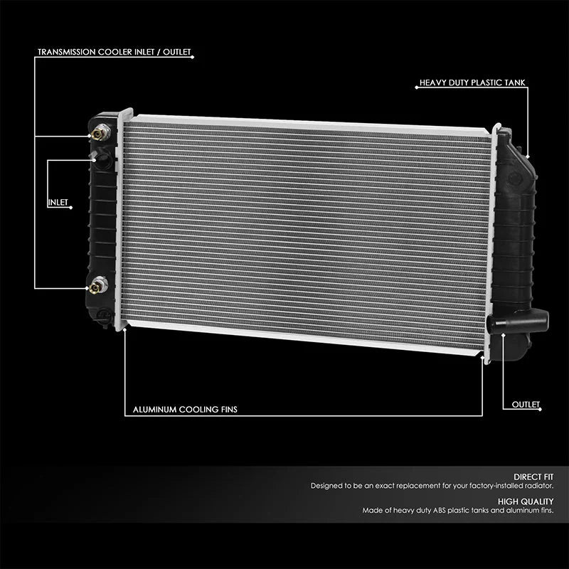 1343 Replacement Radiator 92-93 Buick Skylark Oldsmobile Achieva Pontiac Grand Am