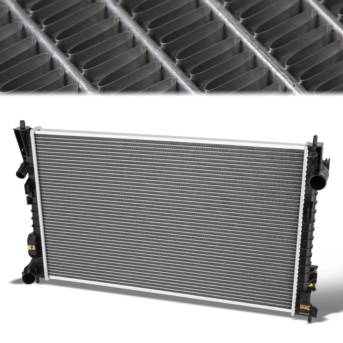 13186 Replacement Radiator 10-12 Ford Taurus SHO Lincoln MKS 3.5L AT Turbo