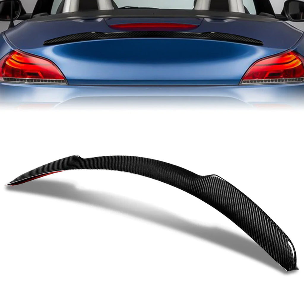 V-Style Duck Bill Carbon Fiber Rear Trunk Lid Spoiler 09-16 BMW Z4